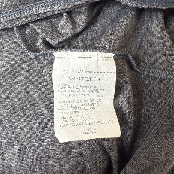 Under Armour Mens The Tech Tee Shirt T-Shirt Athletic Charcoal Gray Size XXL - Picture 8 of 12